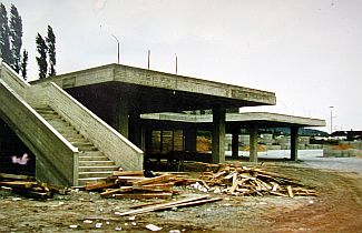 Baustelle des Busbahnhofs an der Wilhelmstraße